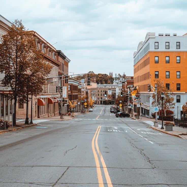 Sunset outdoors in Italy
